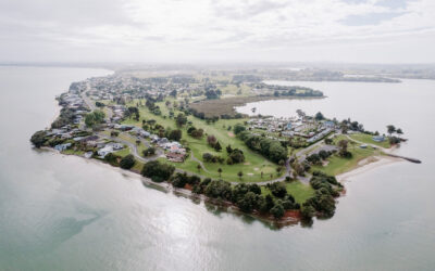 clarks beach by air