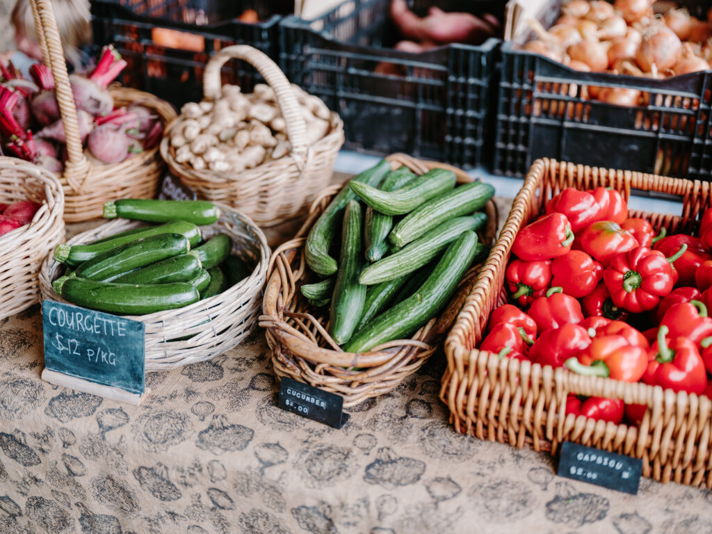 Clevedon Farmers Market Produce