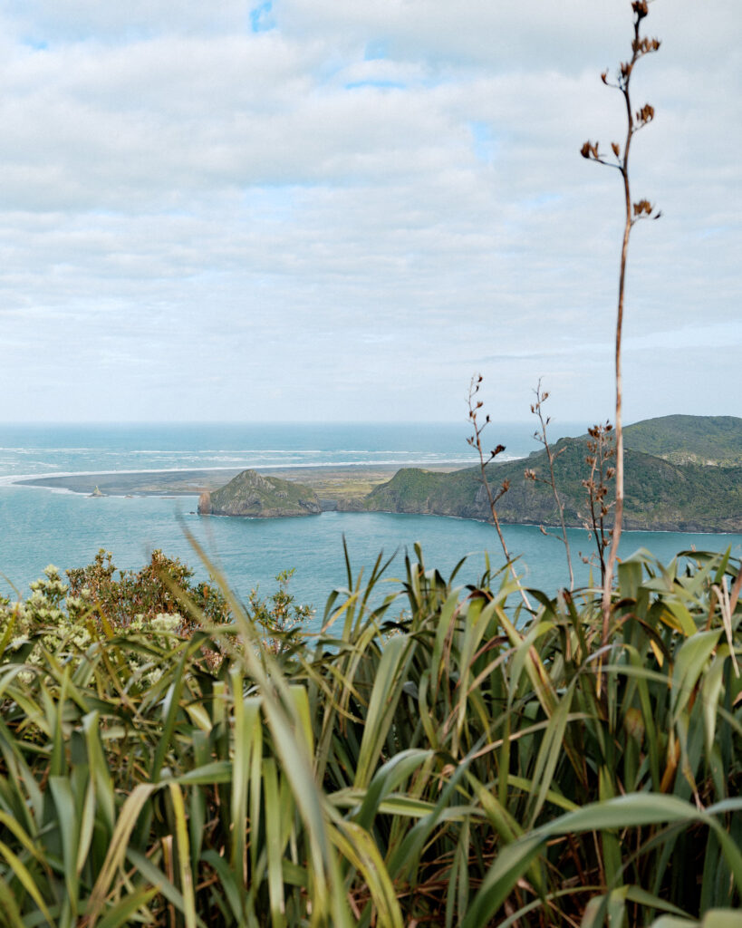 West coast views from Manukau Heads Lighthouse