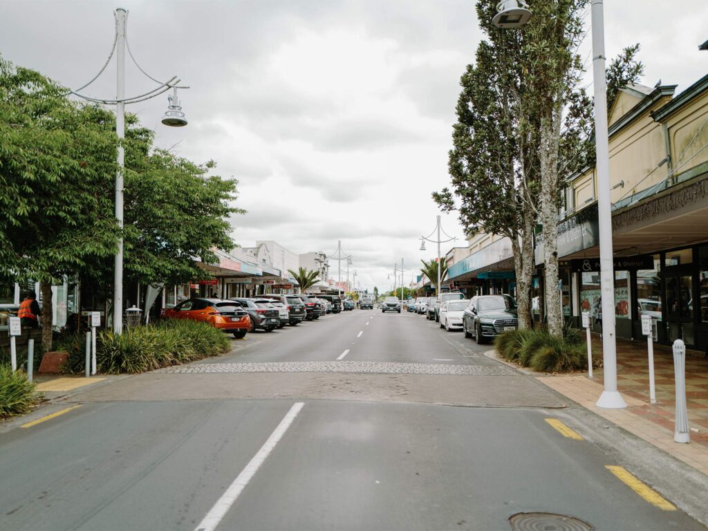 Pukekohe town centre